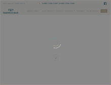 Tablet Screenshot of busesdaewoo.cl